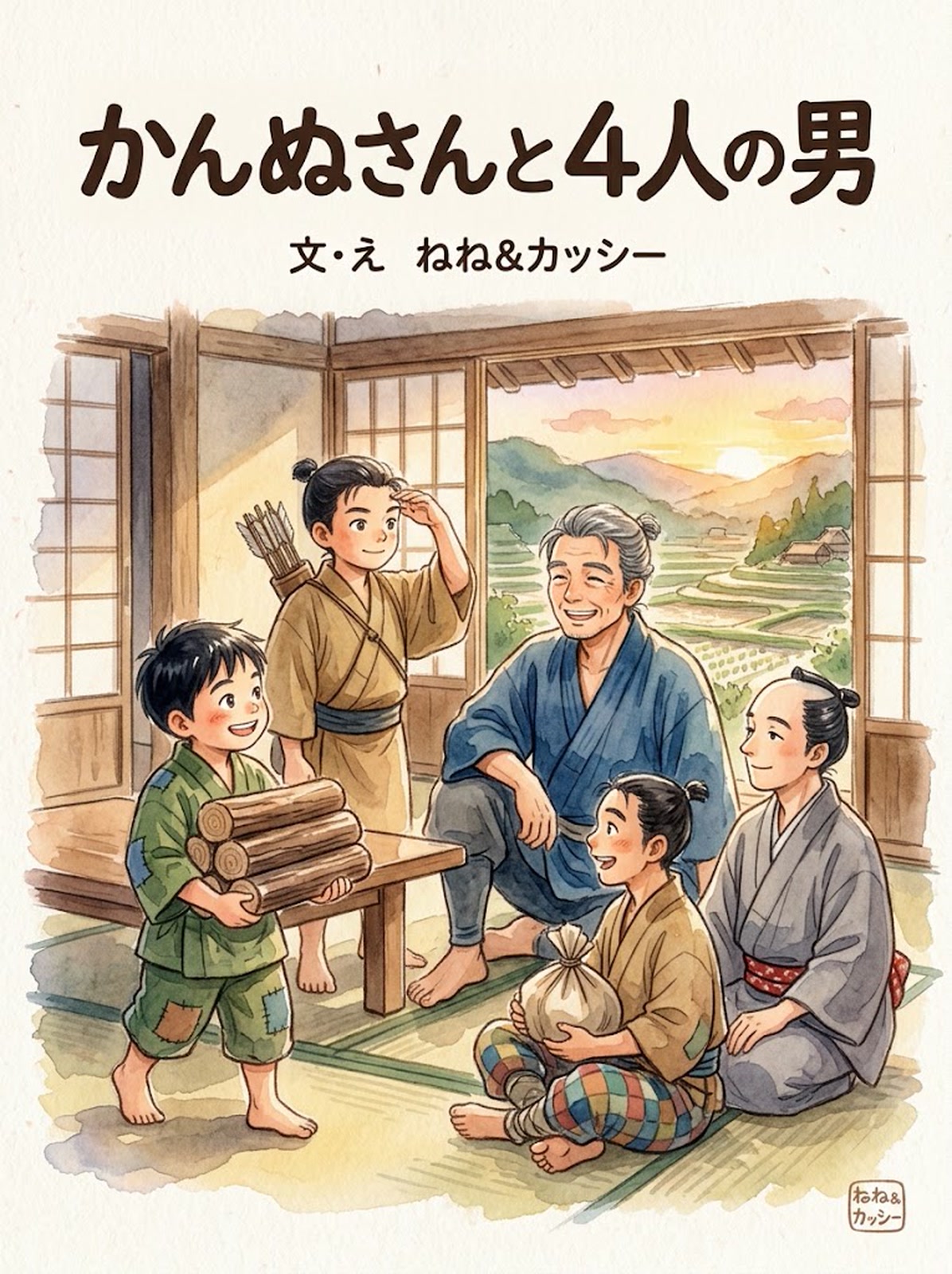 かんぬさんと4人の男