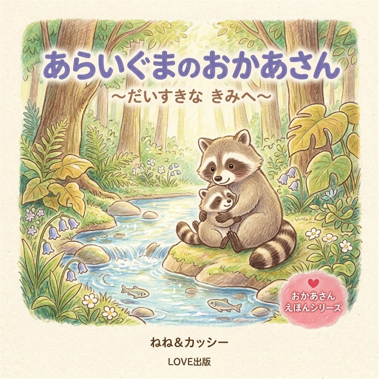 あらいぐまのおかあさん